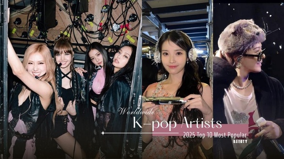 2025「全球最受歡迎Kpop歌手」Top10！BTS連7年冠軍、BLACKPINK女團天花板、GD也上榜！