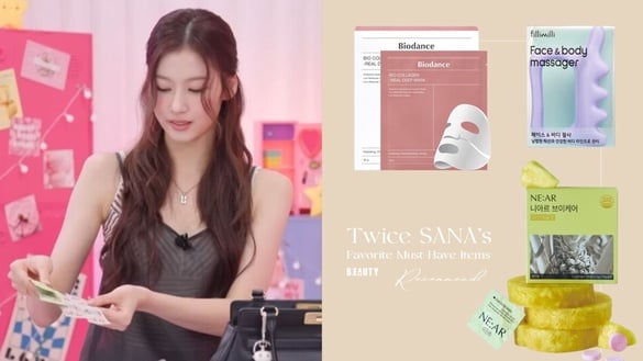 Twice Sana 10大愛用好物推薦：消腫咀嚼片、Olive Young 搶到斷貨的 Biodance 都上榜