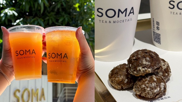 手搖控開喝！SOMA新品推薦「蜜隱烏龍」系列開賣，蜜隱烏龍奶茶必喝，再推甜點