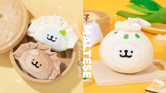 7-11「線條小狗盲盒」可愛登場！包子&amp;水餃造型必收，再推JOGUMAN磁吸小燈牌&amp;手機鏡架