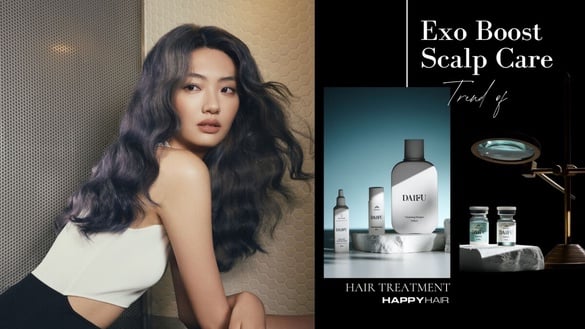 追上外泌體育髮風潮！HAPPYHAIR全新DAiFU有感髮量蓬鬆豐盈，燙髮更好造型、閃耀波紋光
