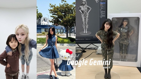如何和Hello Kitty合照、生成自己的3D公仔模型？Gemini指令這裡看！免費、無次數限制