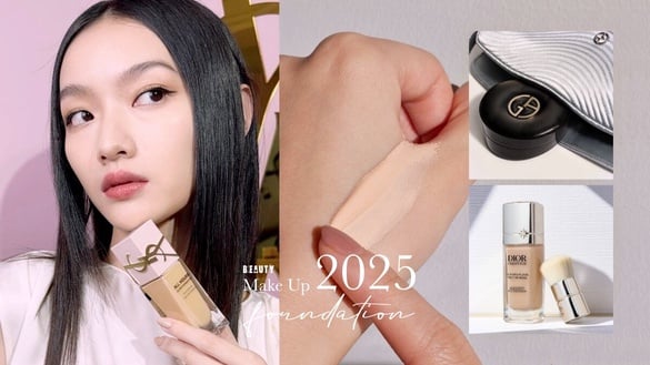 2025下半年底妝推薦！12款粉底+氣墊新品適合膚質、妝感一次看，DIOR、YSL養膚粉底必收