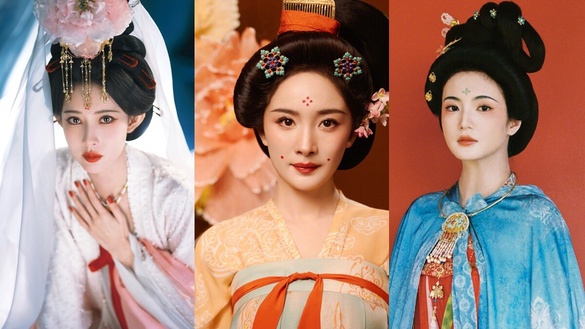 網評陸劇「最適合唐代髮髻」古裝美人TOP5！《國色芳華》張雅欽第5，楊冪第3，冠軍是她