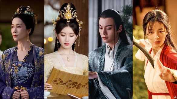 《許我耀眼》6位演員穿古裝！女配美度不輸趙露思，陳偉霆《古劍》是熱巴愛不到的男人