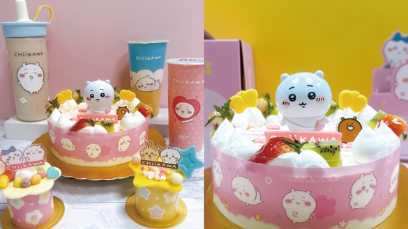 85℃聯名吉伊卡哇10/16開賣！3款吉伊卡哇造型蛋糕必吃，還有環保杯必收