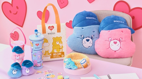 五桐號新品！五桐號ＸCare Bears 10/23開跑，聯名杯、聯名抱枕要收！再推焙茶新品必喝