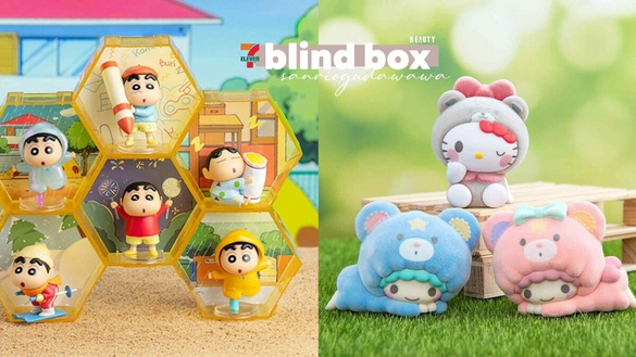 7-11盲盒新品登場：三麗鷗動物裝、變種吉娃娃動物、芝麻街毛絨盲袋、蠟筆小新公仔必收
