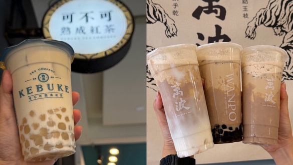 手搖控開喝新品！萬波限定芋頭奶茶必喝！可不可半熟烏龍系列、迷客夏桂花系列別錯過