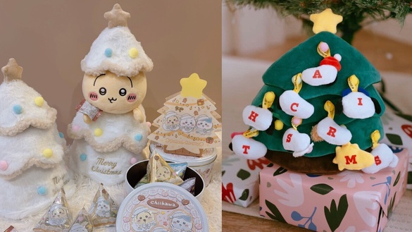 聖誕節限定！全家開賣「白色聖誕樹絨毛置物盒」！7-11也開賣史努比裝飾聖誕樹