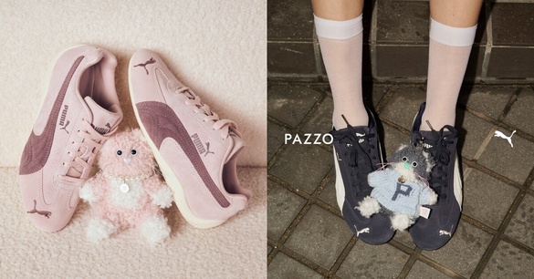 PUMA SPEEDCAT 攜 PAZZO 悄悄推兩款聖誕冬日新色！乾燥玫瑰粉、丹寧藍一眼心動