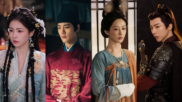 2025陸劇熱搜男女角色TOP3：《國色芳華》楊紫、李現雙雙上榜，《折腰》劉宇寧輸給他！