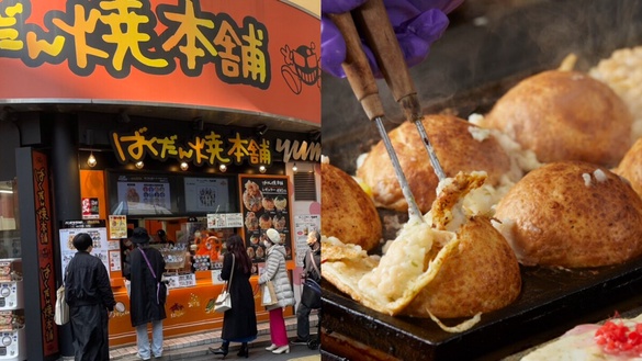台灣吃得到！東京排隊超巨爆彈章魚燒「ばくだん焼本舗」登台，直徑8公分、10口味任選