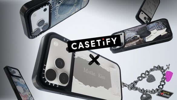 Matin Kim X CASETiFY 聯名手機殼強勢回歸！日常科技變身時尚單品，隨手擁有高級感！