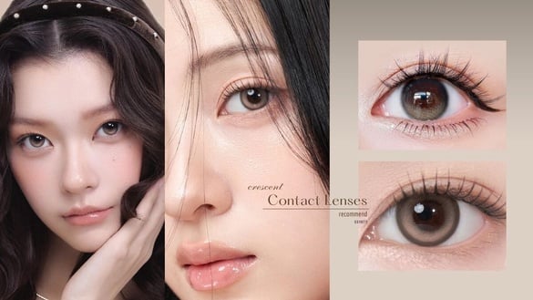 不會亂轉的「固定軸」月牙隱眼推薦！台灣品牌優視達Threads大推、Karina同款韓牌必收