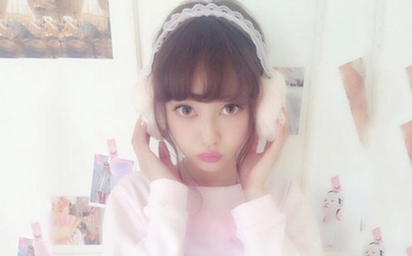 模特兒「中村里砂」自拍簡直就像娃娃！