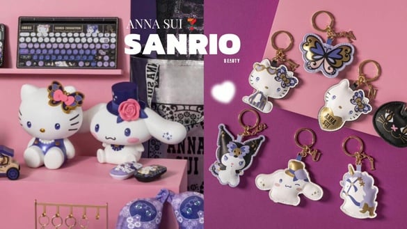 7-11「三麗鷗XANNA SUI」集點第二彈！皮革鑰匙圈、25公分存錢筒、三用抱枕等14款看這