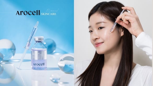 垮臉緊回來！韓國爆賣Arocell緊緻修護精萃安瓶組一滴緊澎亮，韓星&amp;彩妝師狂讚上鏡神器