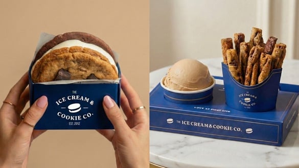 台灣首店！新加坡冰淇淋「The Ice Cream&amp;Cookie Co.」在信義區，冰淇淋配薯條餅乾必吃