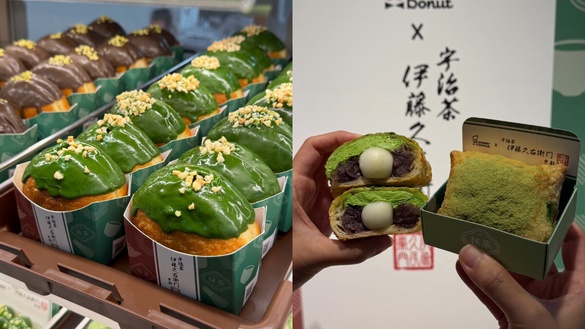 抹茶控開吃！Mister Donut x伊藤久右衛門3/17開賣，爆餡抹茶甜甜圈必吃再享優惠