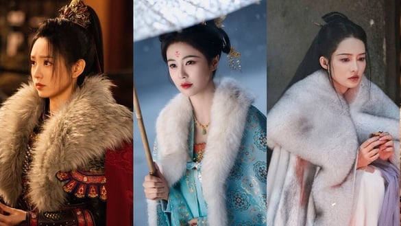 網評古裝劇女星「最美毛領斗篷造型」TOP10!《逐玉》田曦薇第6，白鹿第2，冠軍一眼難忘