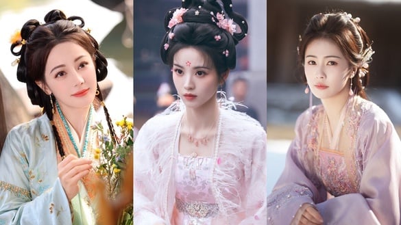 《逐玉》田曦薇這部更美！古裝劇「造型一眼心動」最美古風女神TOP9！熱巴第5，她奪冠