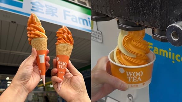 全家霜淇淋新品、優惠！全家聯名五桐號「泰式奶茶霜淇淋」5/5開賣，再推霜淇淋優惠