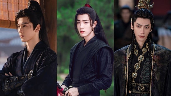 網評古裝劇最愛「黑衣古裝美男」TOP10！《逐玉》張凌赫第十，肖戰第六，冠軍真的迷人