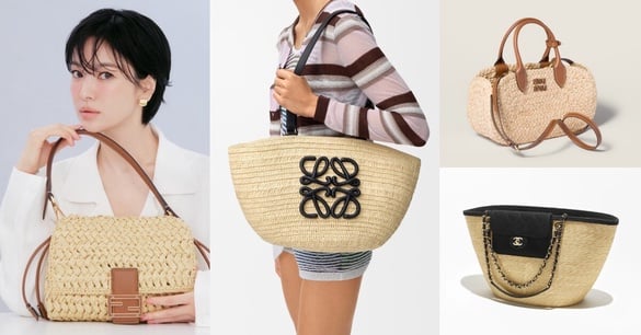 2026夏日精品草編包推薦!CHANEL、宋慧喬同款FENDI、Miu Miu等夢幻款一次看