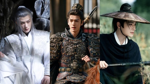 古裝劇「最具古風魅力」古裝男神TOP9!《逐玉》張凌赫第6,侯明昊第3,冠軍真有古韻