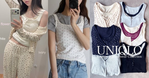 日韓討論度超高!UNIQLO全新「居家服系列」太可愛,碎花背心、格紋短褲都想包色帶走!