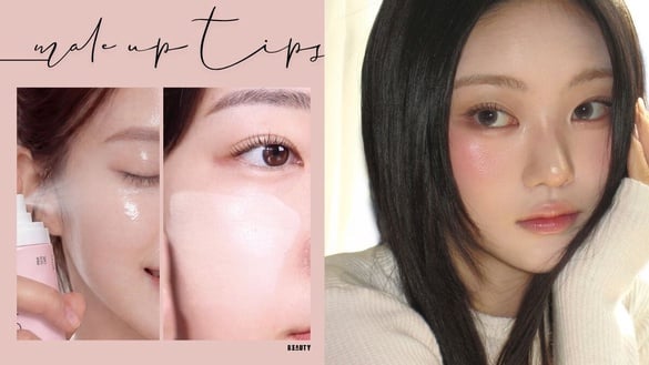 懶人必學「持久+偽素顏」底妝技巧！底妝自然有光澤，乾淨又持久，不再卡粉乾燥！