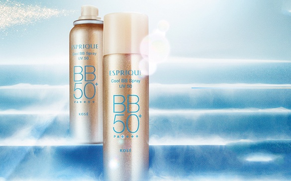 KOSE全面進化BB噴霧，夏天肌膚也可以沁涼清爽！