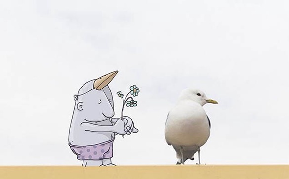 當插畫家遇上攝影，照片都壞掉了啦！