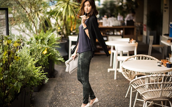 歐美日潮模，秋冬紛紛瘋玩褲，顛覆你對leggings的印象！