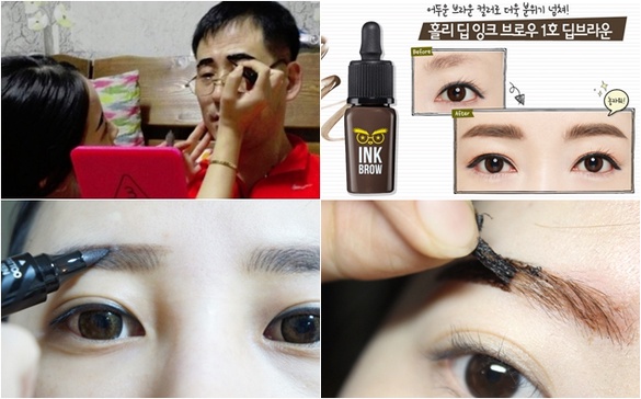 沒有眉毛的女孩一定要買！「刺青系」彩妝拯救無眉少女～