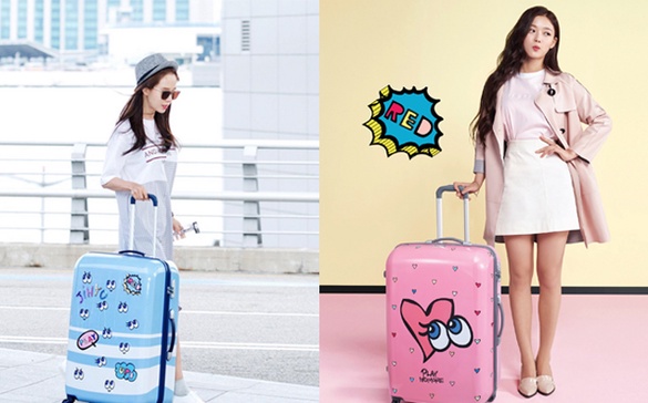 超夢幻聯名！PLAYNOMORExSamsonite RED激萌行李箱來了～