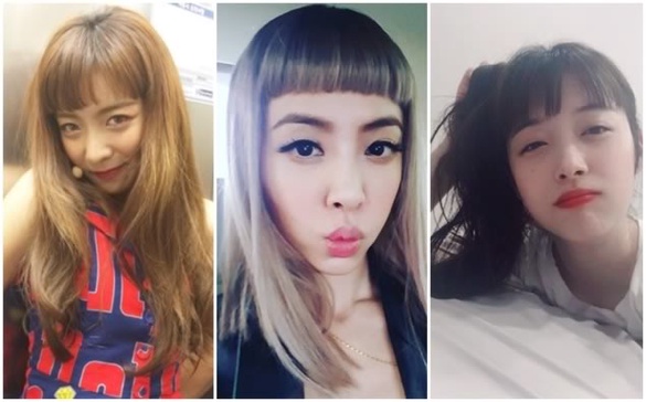 不是一般的顏值才能駕馭！女星們的「四次元瀏海」魅力爆棚！