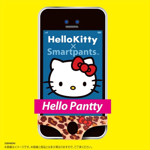 內褲型的裝飾品與 HELLO KITTY 推出新商品嚕！