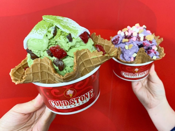 COLD STONE首度推出抹茶草莓大福冰淇淋，還有獲得100天免費吃冰的機會喔！