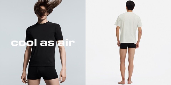 UNIQLO x 紐約時尚品牌Alexanderwang「涼感內衣」，價格390起跳，讓你穿的舒適又時尚！