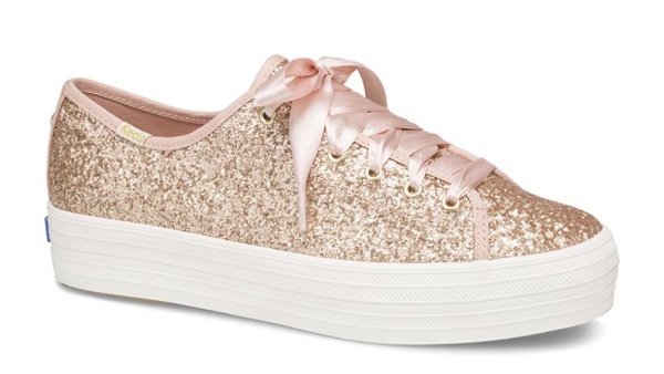 「Keds Ｘ Kate Spade」聯名婚嫁鞋款超夢幻！緞帶玫瑰金、象牙白穿上腳立馬仙氣破表！