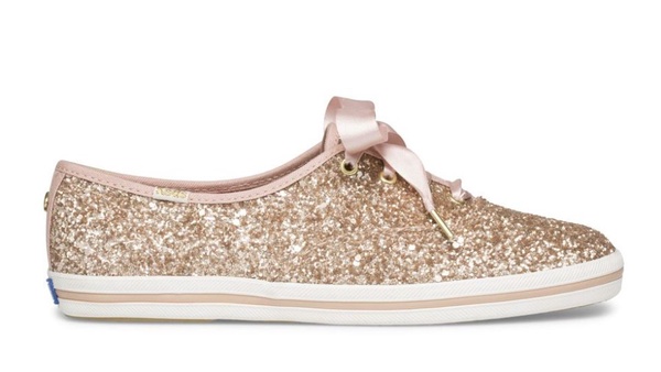 「Keds Ｘ Kate Spade」聯名婚嫁鞋款超夢幻！緞帶玫瑰金、象牙白穿上腳立馬仙氣破表！