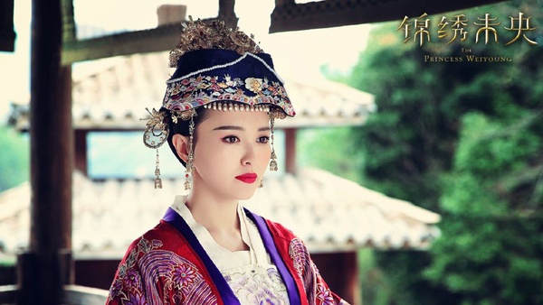 回顧唐嫣《錦繡未央》的絕美古裝造型！17張照片從亡國公主變成一代賢后