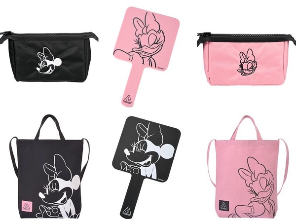 3CE x Disney聯名重量級彩妝登場！超可愛米妮&黛西美妝，日本迪士尼搶先開賣！