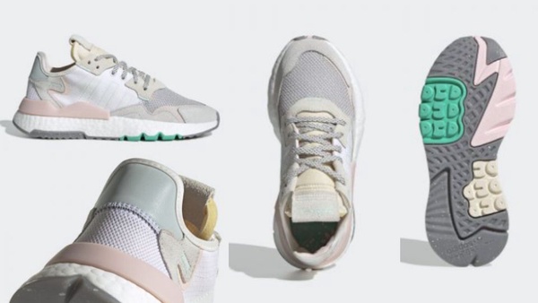 adidas推出「Nite Jogger夜光鞋款」！「霧粉、果綠」夢幻糖果色，堪稱最美夜跑鞋。
