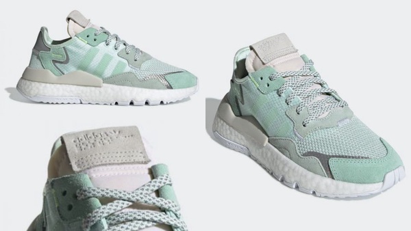 adidas推出「Nite Jogger夜光鞋款」！「霧粉、果綠」夢幻糖果色，堪稱最美夜跑鞋。