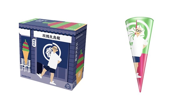 蜷尾家x杜老爺推台味新冰品「玫瑰生烏龍茶甜筒」、「花生牛奶甜筒」，分二波在7-11上市，日期請記好！