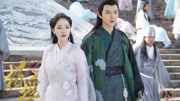 《新白娘子傳奇》小青蛇美成仙！肖燕也是《招搖》琴芷嫣，16張古裝美照合集