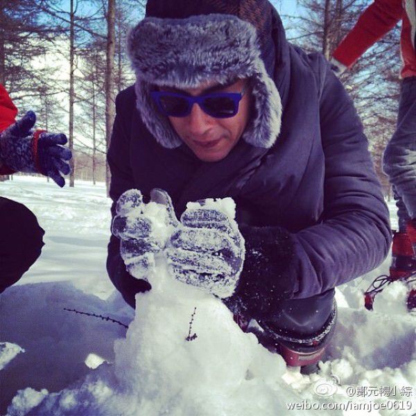 Let it snow！明星看到雪的可愛反應